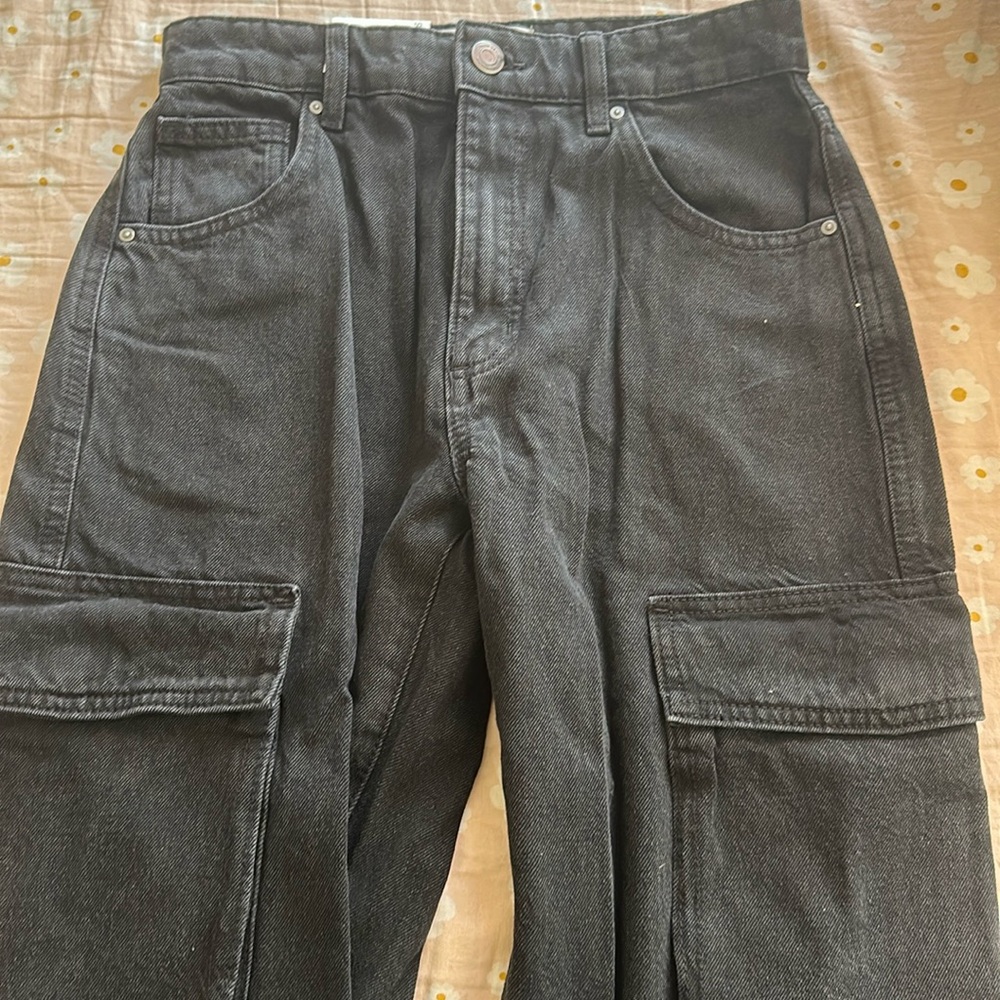 Black Cotton On cargo pants